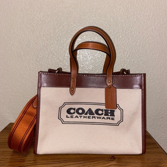 Coach Field Tote 30 With Coach Badge - Picture 2 of 9
